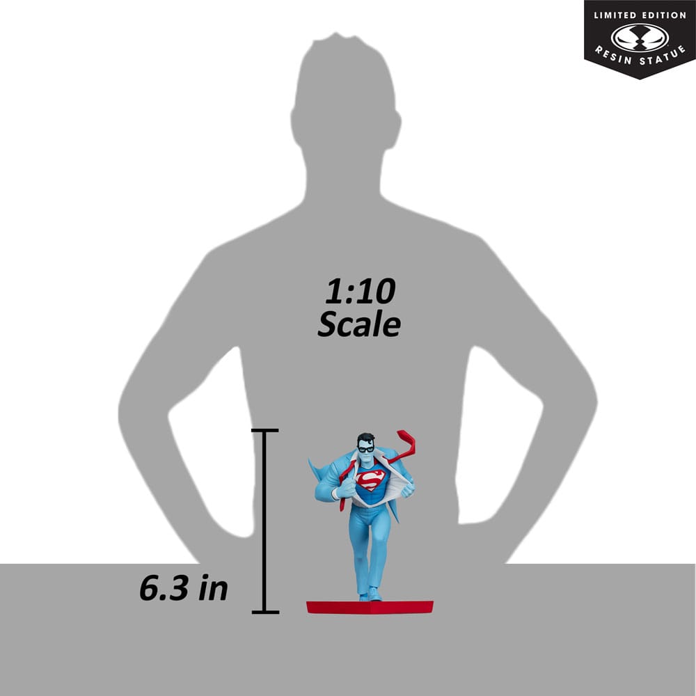 DC Direct Statue 1/10 Superman Red and Blue: Superman by Clayton Henry Limited Edition 16 cm Image 9