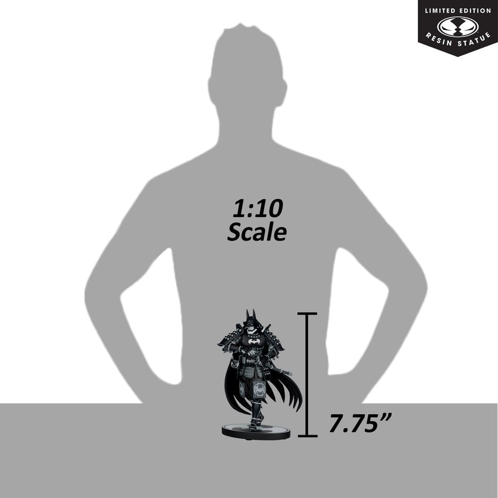 DC Direct Batman Black & White Statue 1/10 Batman Ninja 20 cm Image 9