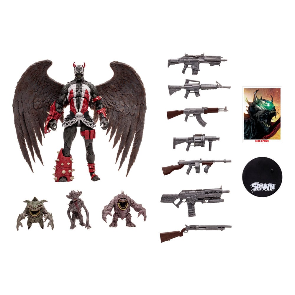 Spawn Megafig Actionfigur King Spawn with Wings and Minions 30 cm Image 3