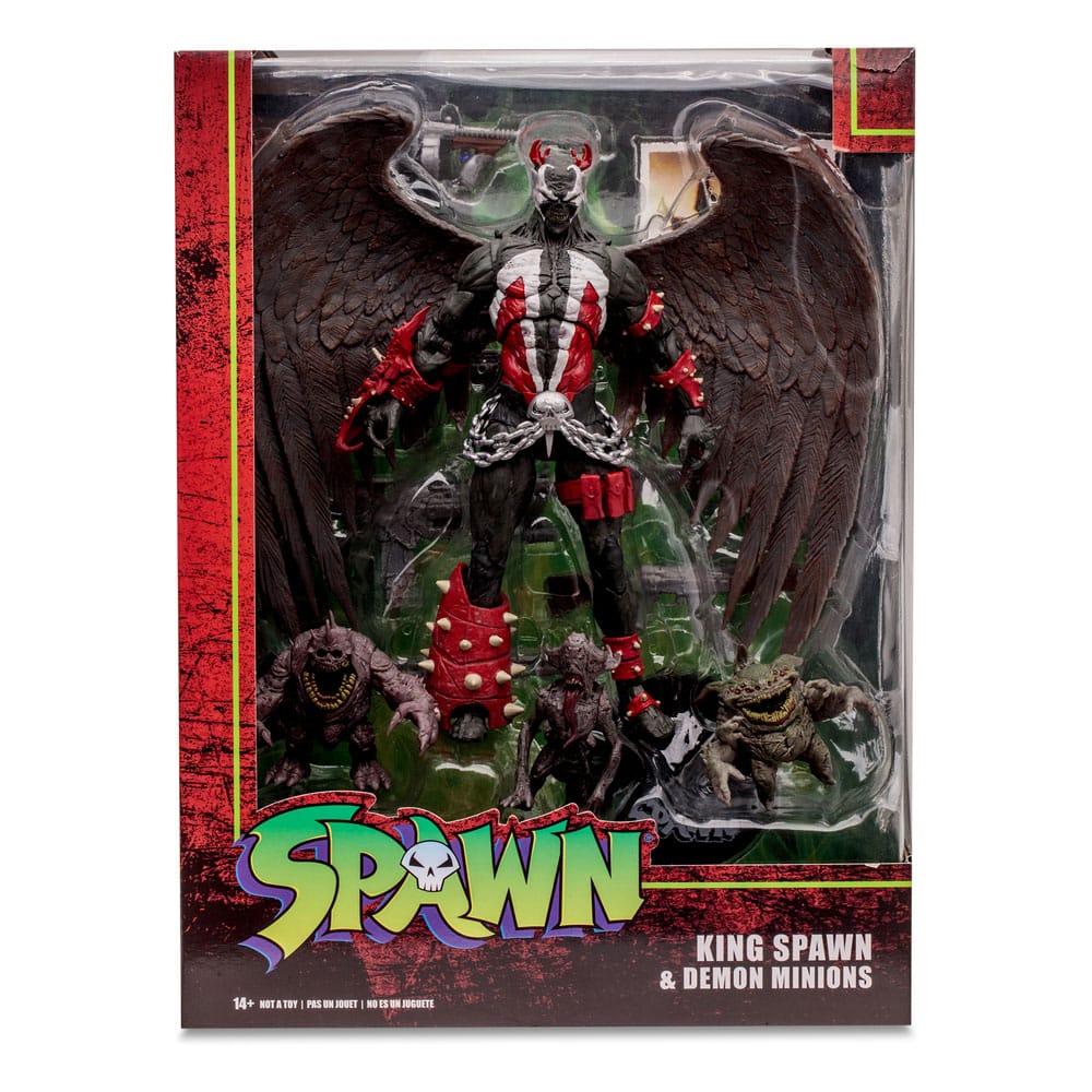 Spawn Megafig Actionfigur King Spawn with Wings and Minions 30 cm Image 8
