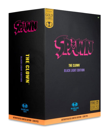 Spawn Actionfigur The Clown (Black Light Edition) (Gold Label) 30 cm Image 9