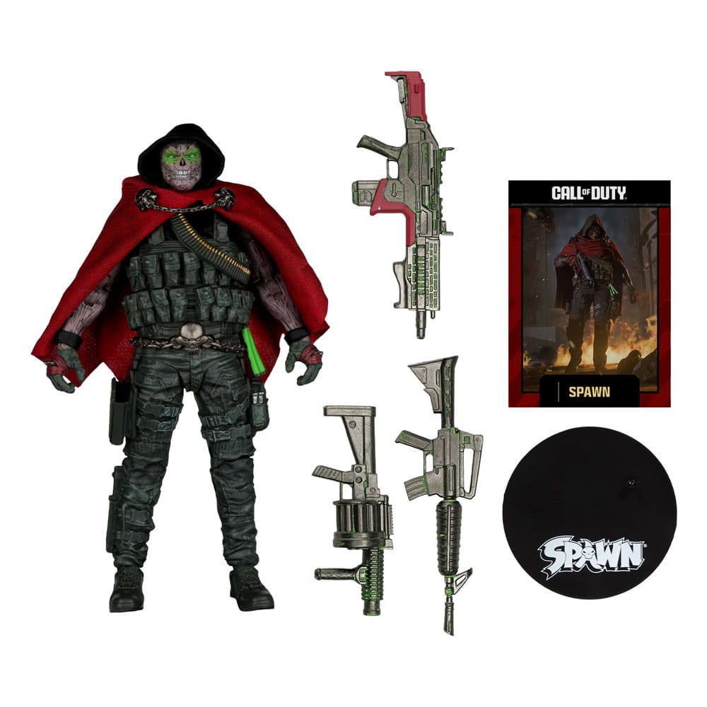 Call of Duty Actionfigur Burned Spawn 18 cm Image 3