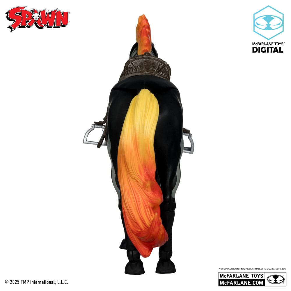 Spawn Actionfigur Bloodaxe mit Pferd (Spawn: The Dark Ages) (McFarlane Toys 30th Anniversary) (Gold Label) 18 cm Image 8