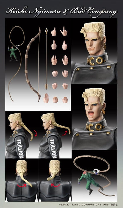 JoJo's Bizarre Adventure: Diamond Is Unbreakable Actionfigur Chozokado Keicho Nijimura & Bad Company 17 cm Image 8