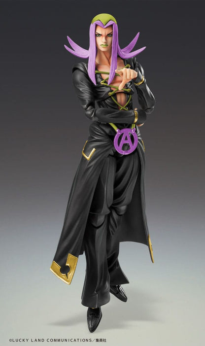 JoJo's Bizarre Adventure Part 5 Super Action Actionfigur Chozokado Leone Abbacchio Black Ver. 16 cm Image 3