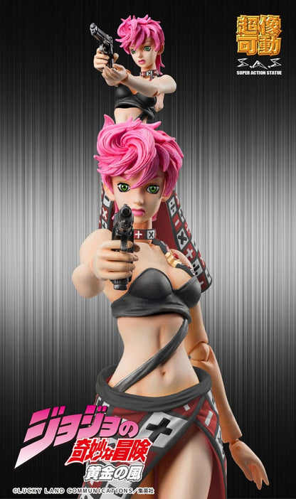 JoJo's Bizarre Adventure Part 5 Super Action Actionfigur Trish Una Black Ver. 15 cm Image 7