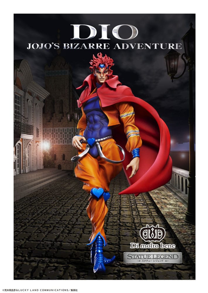JoJo's Bizarre Adventure Part3 Statue Legend PVC Statue Dio 17 cm (re-run) Image 4