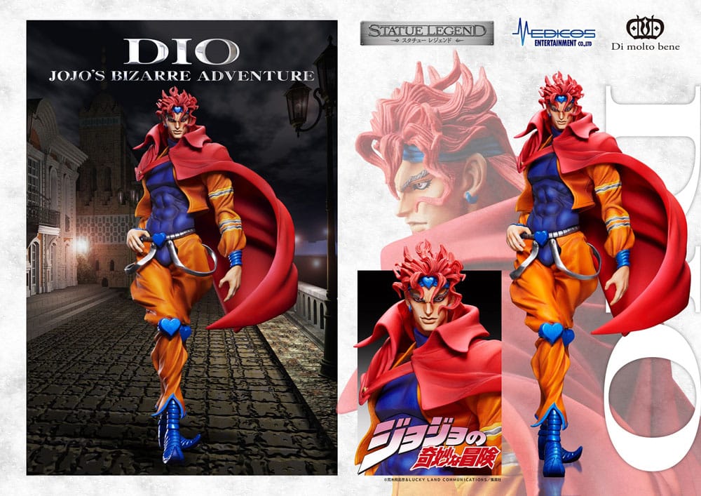 JoJo's Bizarre Adventure Part3 Statue Legend PVC Statue Dio 17 cm (re-run) Image 5