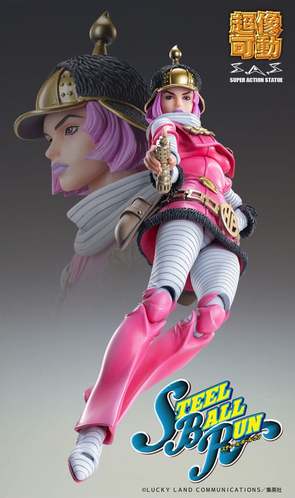 JoJo's Bizarre Adventure Part 7: Steel Ball Run Super Action Actionfigur Chozokado (Hot Pants) 16 cm Image 12
