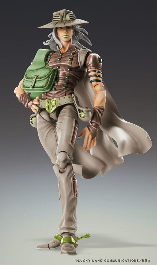 JoJo's Bizarre Adventure Part7 Steel Ball Run Super Action Actionfigur Chozokado Gyro Zeppeli Third 16 cm Image 2