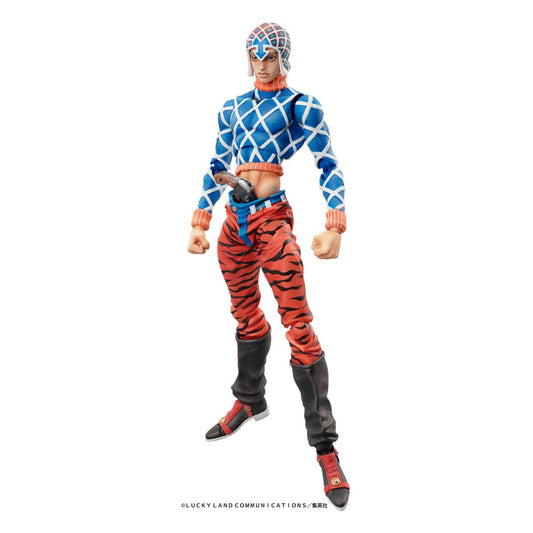 JoJo's Bizarre Adventure Part 5 Statue Legend PVC Statue Chozokado Guido Mista & S P (re-run) 15 cm Image 1