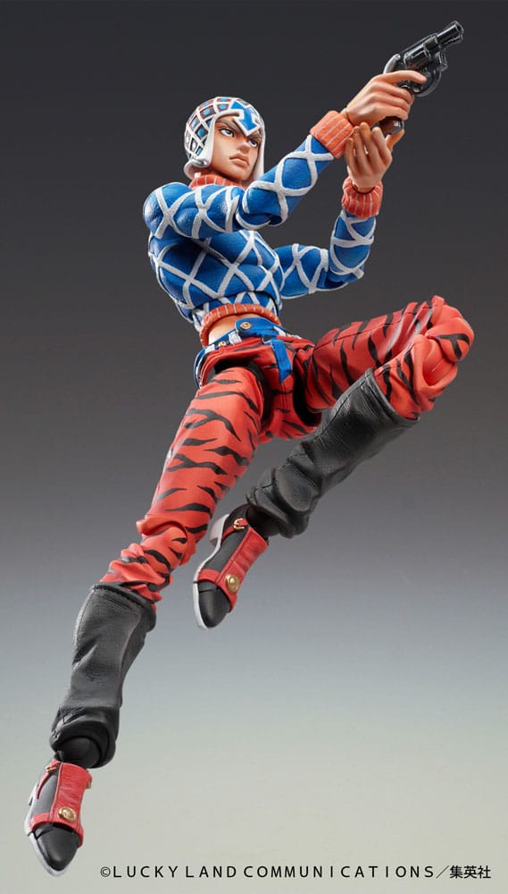 JoJo's Bizarre Adventure Part 5 Statue Legend PVC Statue Chozokado Guido Mista & S P (re-run) 15 cm Image 4