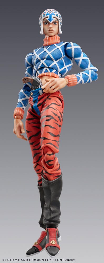 JoJo's Bizarre Adventure Part 5 Statue Legend PVC Statue Chozokado Guido Mista & S P (re-run) 15 cm Image 5