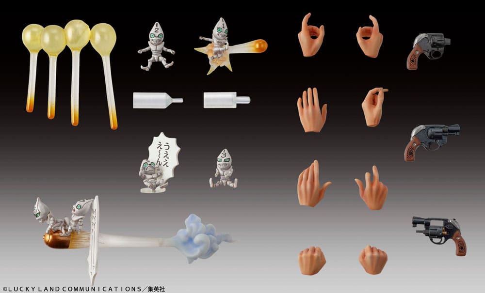 JoJo's Bizarre Adventure Part 5 Statue Legend PVC Statue Chozokado Guido Mista & S P (re-run) 15 cm Image 6
