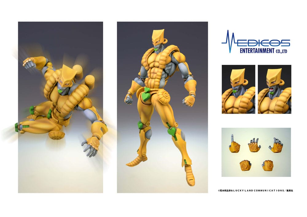 JoJo's Bizarre Adventure Part3 Stardust Crusaders Super Action Actionfigur Chozokado (The World) 16 cm Image 5