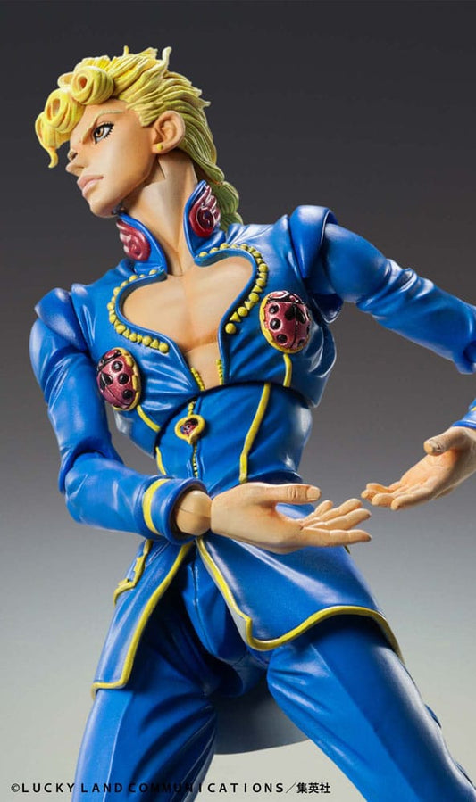 JoJo's Bizarre Adventure Part 5: Golden Wind Actionfigur Chozokado Giorno Giovanna Second 15 cm Image 2