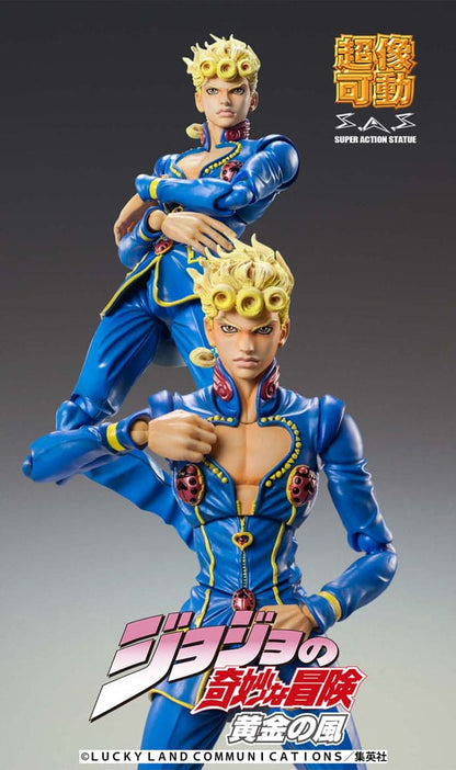 JoJo's Bizarre Adventure Part 5: Golden Wind Actionfigur Chozokado Giorno Giovanna Second 15 cm Image 3