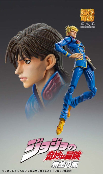 JoJo's Bizarre Adventure Part 5: Golden Wind Actionfigur Chozokado Giorno Giovanna Second 15 cm Image 4