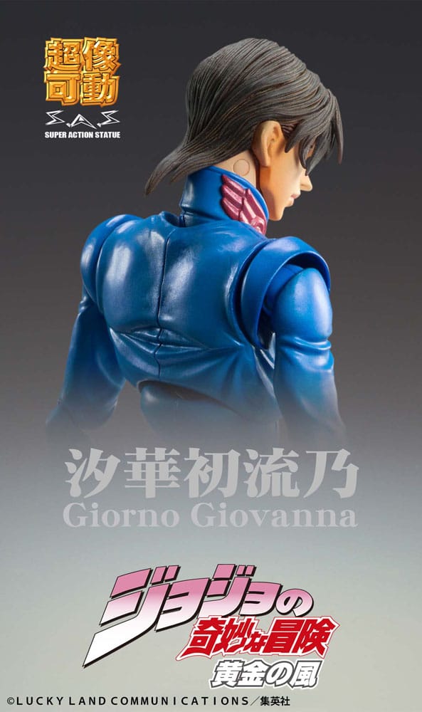 JoJo's Bizarre Adventure Part 5: Golden Wind Actionfigur Chozokado Giorno Giovanna Second 15 cm Image 5