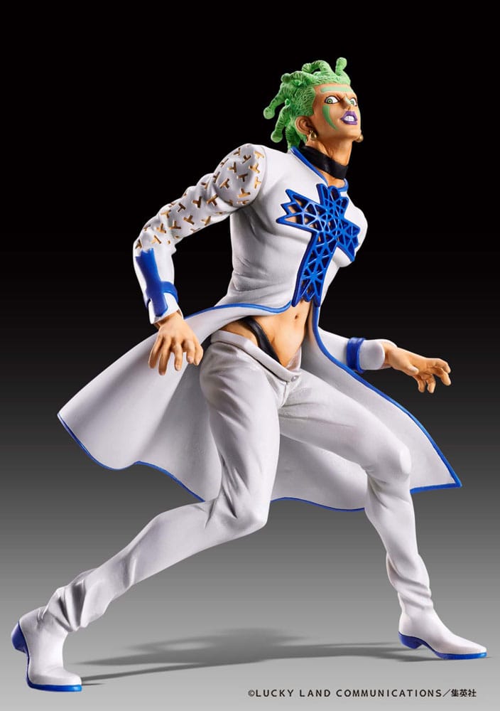 JoJo's Bizarre Adventure Part 5 Golden Wind Statue Legend PVC Statue Cioccolata 17 cm Image 1