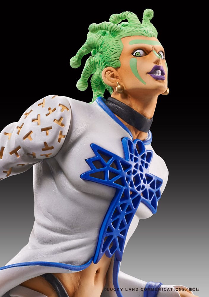 JoJo's Bizarre Adventure Part 5 Golden Wind Statue Legend PVC Statue Cioccolata 17 cm Image 4