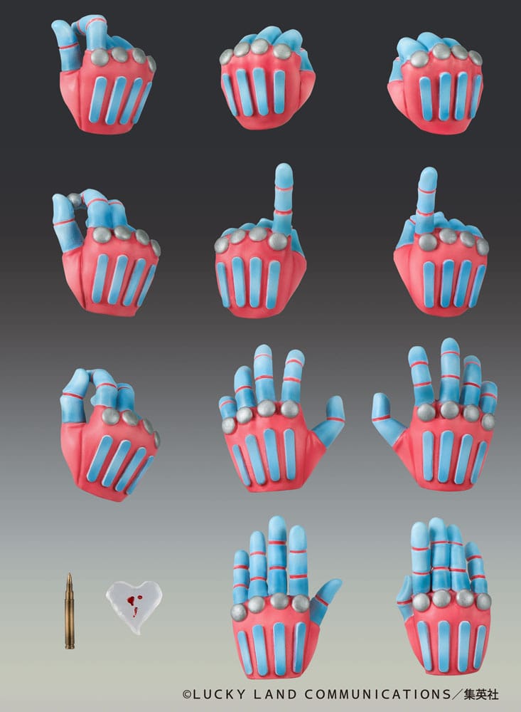 JoJo's Bizarre Adventure Part4 Super Action Actionfigur Chozokado Big (Crazy Diamond) 22 cm Image 10