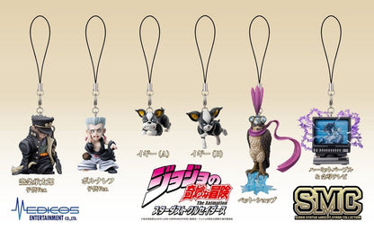 JoJo's Bizarre Adventure: Stardust Crusaders Minifiguren Set Chozo Mascot Strap Collection Blind Box (6) Image 1