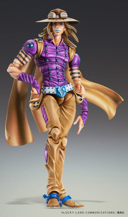 JoJo's Bizarre Adventure Part 7: Steel Ball Run Super Action Actionfigur Chozokado Gyro Zeppeli Ver.1.5 16 cm Image 2