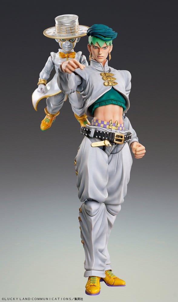 JoJo's Bizarre Adventure: Diamond Is Unbreakable Action Actionfigur Chozokado Rohan Kishibe & Heaven's Door (Rerelease) 15 cm Image 1