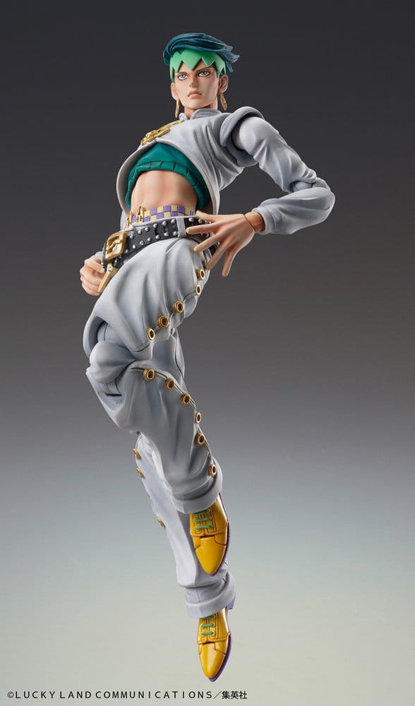 JoJo's Bizarre Adventure: Diamond Is Unbreakable Action Actionfigur Chozokado Rohan Kishibe & Heaven's Door (Rerelease) 15 cm Image 3
