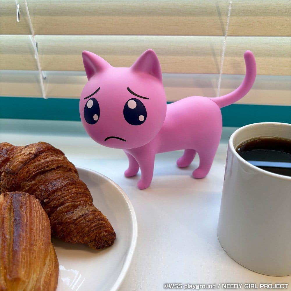 Needy Girl Overdose Soft Vinyl Figur Cat Sorry 15 cm Image 4