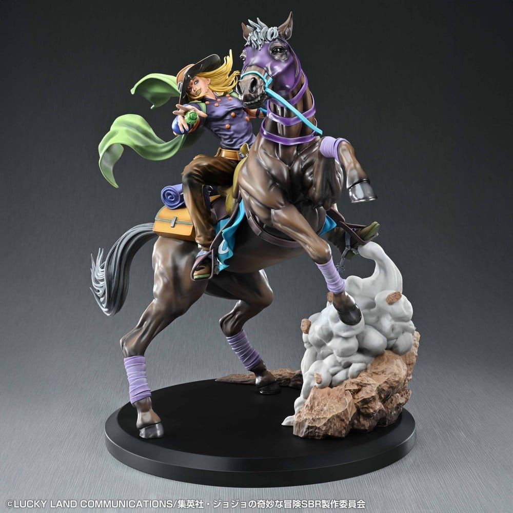 JoJo's Bizarre Adventure: Steel Ball Run Figur Gyro Zeppeli & Valkyrie 31 cm Image 2