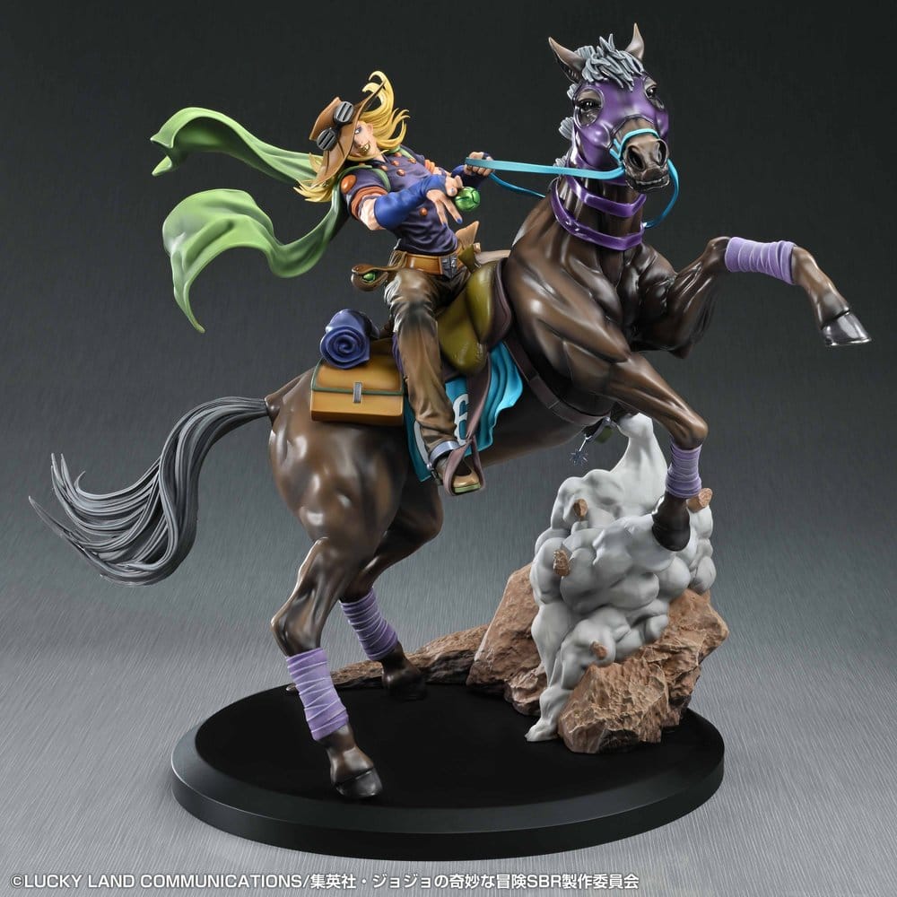 JoJo's Bizarre Adventure: Steel Ball Run Figur Gyro Zeppeli & Valkyrie 31 cm Image 4