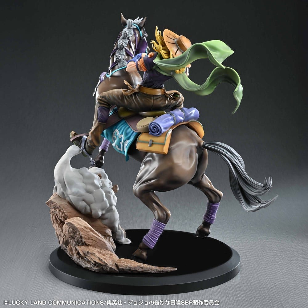 JoJo's Bizarre Adventure: Steel Ball Run Figur Gyro Zeppeli & Valkyrie 31 cm Image 6