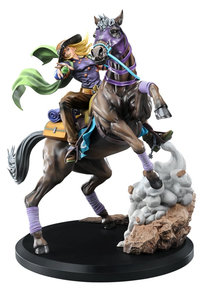 JoJo's Bizarre Adventure: Steel Ball Run Figur Gyro Zeppeli & Valkyrie 31 cm Image 1