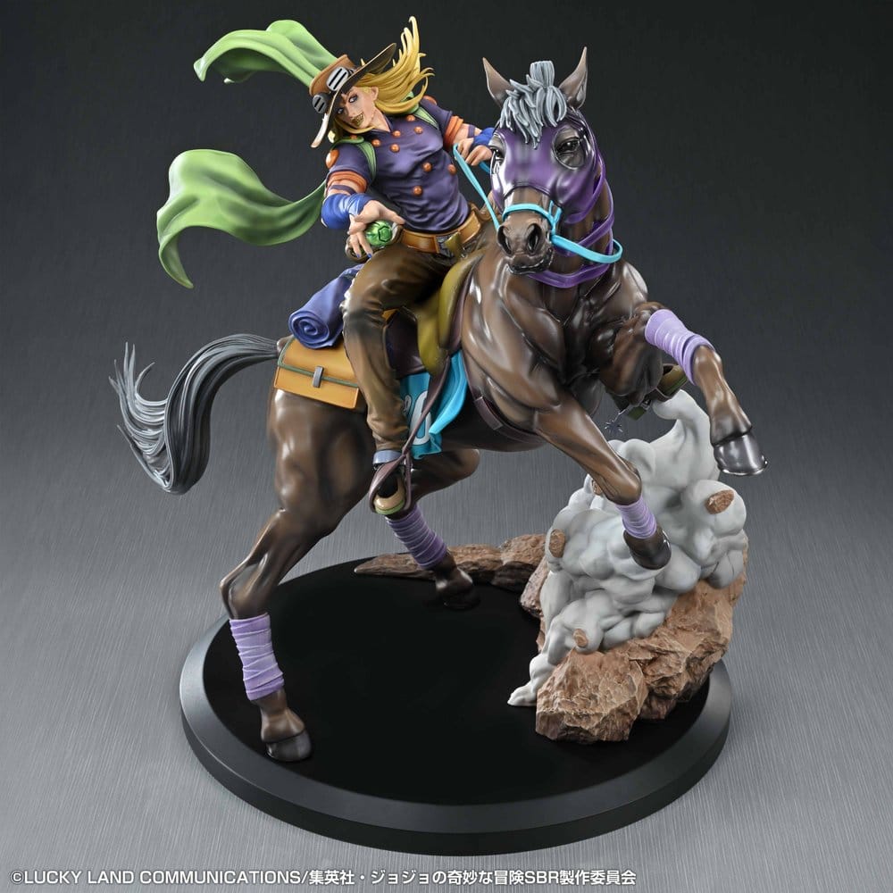 JoJo's Bizarre Adventure: Steel Ball Run Figur Gyro Zeppeli & Valkyrie 31 cm Image 9