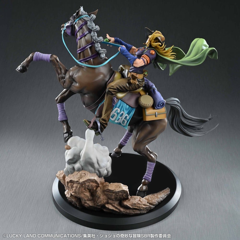 JoJo's Bizarre Adventure: Steel Ball Run Figur Gyro Zeppeli & Valkyrie 31 cm Image 11