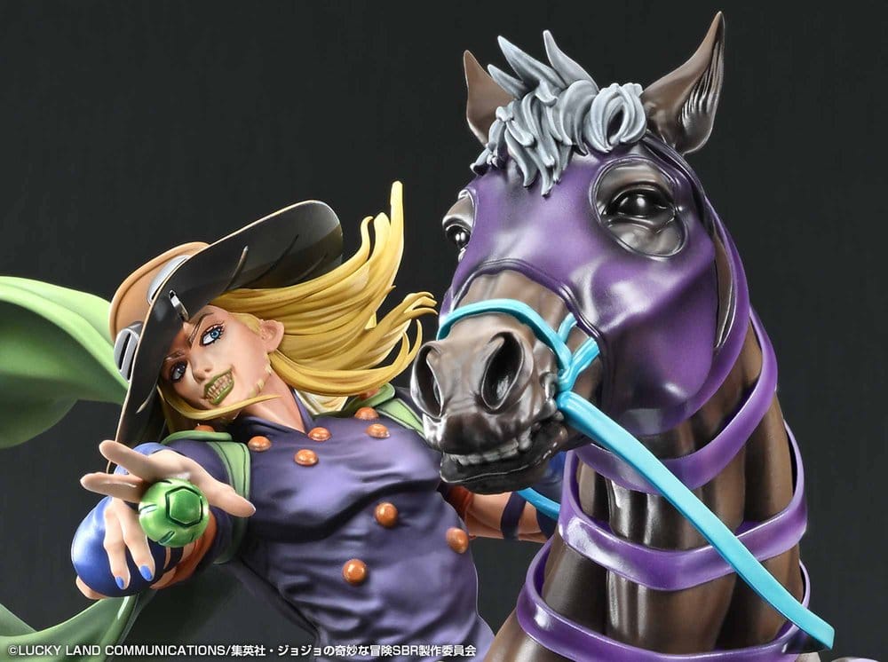 JoJo's Bizarre Adventure: Steel Ball Run Figur Gyro Zeppeli & Valkyrie 31 cm Image 12