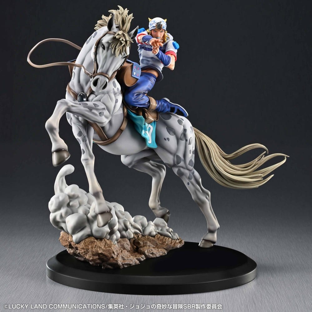 JoJo's Bizarre Adventure: Steel Ball Run Chozo Art Collection PVC Figur Johnny Joestar & Slow Dancer 30 cm Image 2