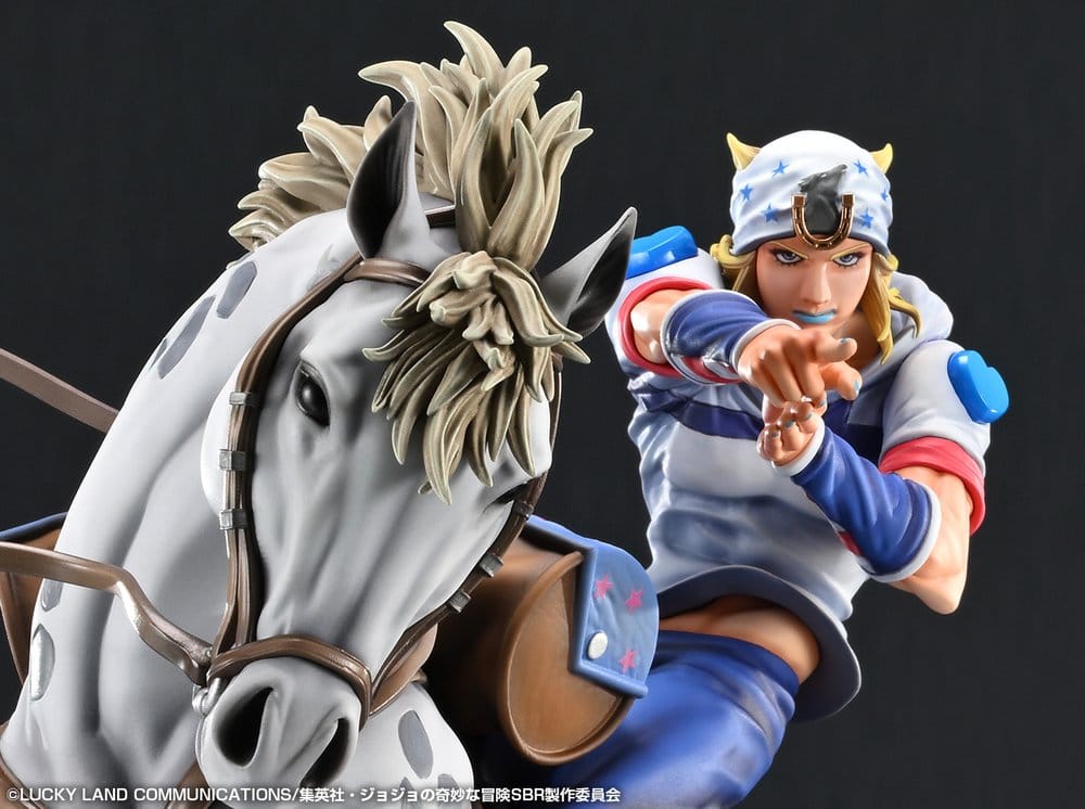 JoJo's Bizarre Adventure: Steel Ball Run Chozo Art Collection PVC Figur Johnny Joestar & Slow Dancer 30 cm Image 3