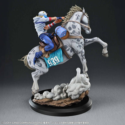JoJo's Bizarre Adventure: Steel Ball Run Chozo Art Collection PVC Figur Johnny Joestar & Slow Dancer 30 cm Image 8