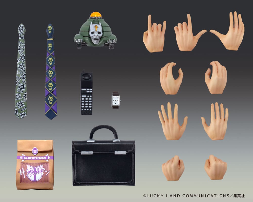 JoJo's Bizarre Adventure Part4 Super Action Actionfigur Chozokado Big Yoshikage Kira 21 cm Image 10