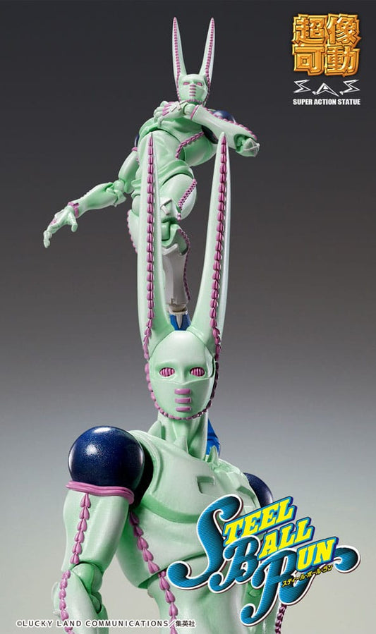 JoJo's Bizarre Adventure Part7 Steel Ball Run Super Action Actionfigur Chozokado D4C Second 20 cm Image 2
