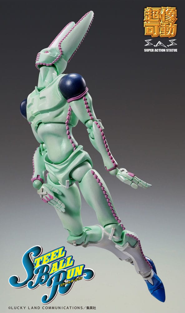 JoJo's Bizarre Adventure Part7 Steel Ball Run Super Action Actionfigur Chozokado D4C Second 20 cm Image 3