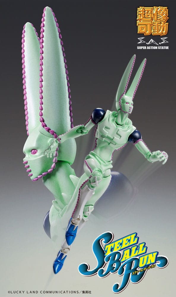JoJo's Bizarre Adventure Part7 Steel Ball Run Super Action Actionfigur Chozokado D4C Second 20 cm Image 4