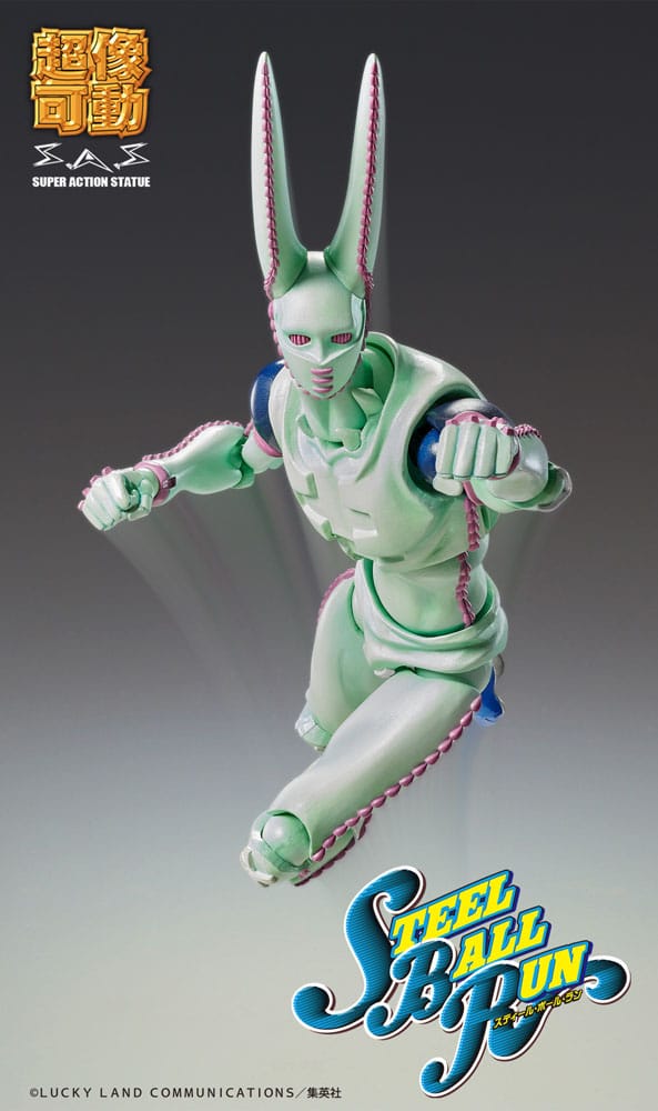 JoJo's Bizarre Adventure Part7 Steel Ball Run Super Action Actionfigur Chozokado D4C Second 20 cm Image 6