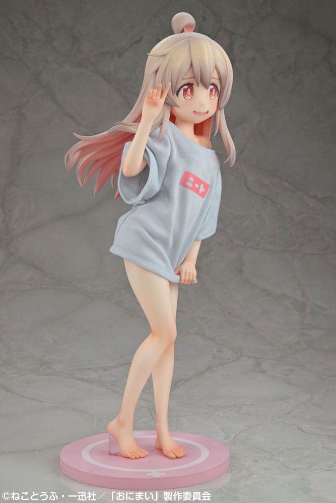 Onimai: I´m Now Your Sister! PVC Statue 1/4 Mahiro Oyama Neet T-Shirt Ver. 40 cm Image 4