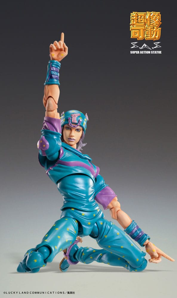 JoJo's Bizarre Adventure Part7 Steel Ball Run Super Action Actionfigur Chozokado Johnny Joestar Second 15 cm Image 3