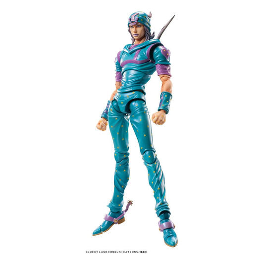 JoJo's Bizarre Adventure Part7 Steel Ball Run Super Action Actionfigur Chozokado Johnny Joestar Second 15 cm Image 1