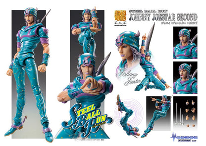 JoJo's Bizarre Adventure Part7 Steel Ball Run Super Action Actionfigur Chozokado Johnny Joestar Second 15 cm Image 8